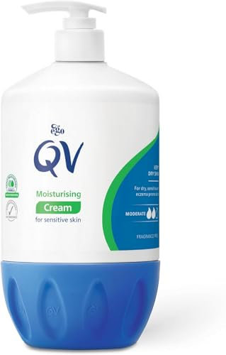 QV Moisturizing Cream: Soothing Emollient for Sensitive and Dry Skin, 1050g (Pack Of 1)