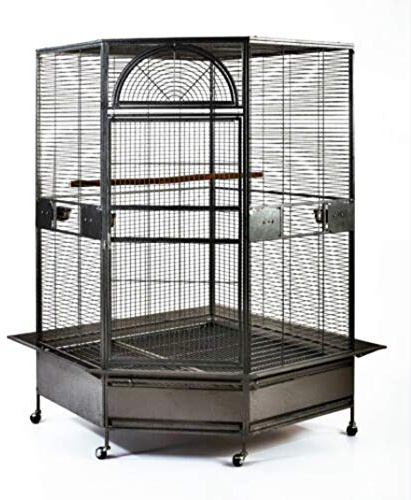 Flyline Parrot Escape Jumbo Corner Bird Cage Aviary (X-Large)