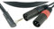 Klotz Einsteckkabel, 2 x XLR-M/3,5 Sym 2 m, Ay9A0200