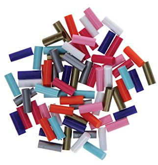Bosch 2608002006 Mini Stick Glitter 70tlg. (glitzernde Colle Stick, Accessori per colla penna gluey)