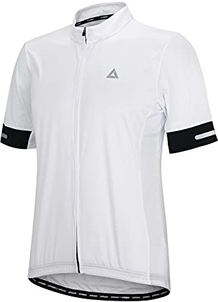 Airtracks Funktions Fahrradtrikot Kurzarm Pro Team Line II Atmungsaktiv - weiß - XXXL