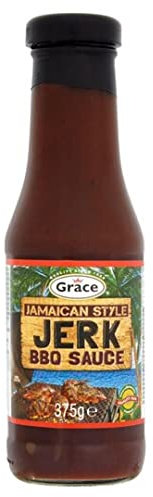 Grace Jamaican Jerk BBQ Sauce 375gr x 5 Pack
