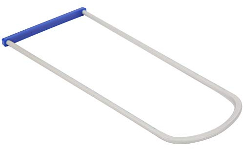Zerodis Aiguilles à Tricoter en Acier Inoxydable, Dispositifs de Fourche à Tisser à la Main Crochet en Forme de U Accessoires D'aiguille à Tricoter de Fleur de Machine à Tricoter