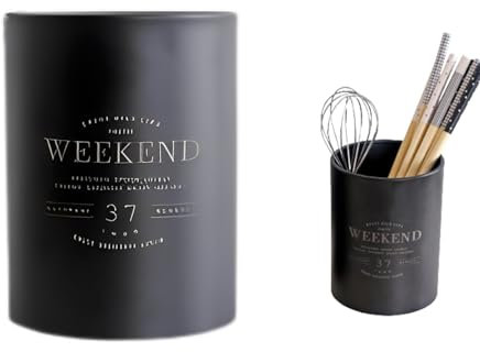 Eruceky Portautensili da Cucina, Porta Utensili da Cucina, Supporto Rotondo per Posate da Cucina, Adatto per Riporre le Stoviglie in Cucina