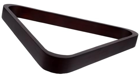 UPKOCH Soporte de Madera para Billar Triángulo Retro Marco Resistente y Duradero para Bolas Estándar para Mesa de Billar Casa Club o Sala