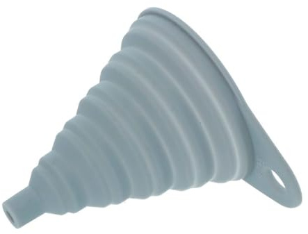 Carpoint Mini Silikon Trichter faltbar, Grau