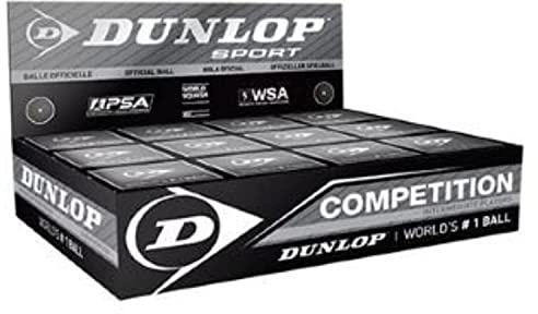 Dunlop Competition Squash Ball 12 Pack