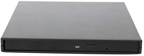Hölje för optisk enhet, externt USB 9,5 mm SATA-hölje för optisk enhet DVD/COMBO/DVD extern hårddiskhölje låda Dator för bärbar dator, svart