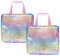 2pcs Doll Accessory Storage Handbags Tote for Kids - Handheld Cartoon Pouch Travel Polyester Baby Doll Accessories