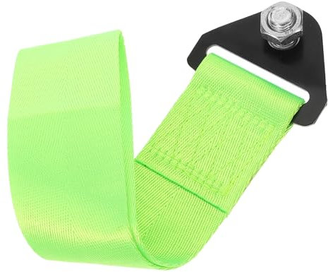 GARVALON Car Tow Strap Universelles Dekoratives Abschleppseil Für Vordere Stoßstange Strapazierfähigem Leuchtendem Einfach Zu Montieren Für Fahrzeugmodifikationen