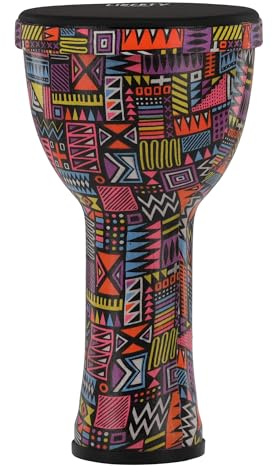 GEWA Liberty Djembé Nestable - Diámetro: 8 (20,3 cm) - Altura: 16,5 (41,2 cm) - Patrón: Abstract