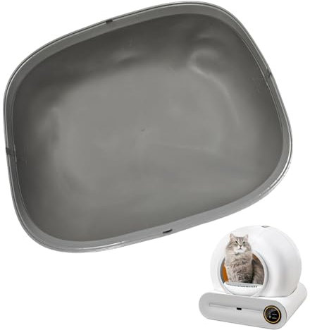 XQDKoon Elektrisches Katzenklo Matte, Silikon Katzenstreu Matte, Wasserdicht, Als Ersatz für den selbstreinigenden Silikonboden der Katzentoilette