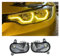 Autoscheinwerfer passend für BMW M3 M4 CSL 4er DRL Gelb Gold Farbe LED Module F80 F82 F83 Lci Tagfahrlicht Zitronengelb Scheinwerfer