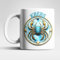 Sternzeichen Zodiac Kaffeetasse Teetasse Tasse Geschenkidee 325 ml, Muster: Krebs