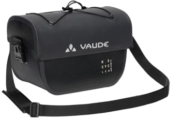 VAUDE Aqua Box 4 (Rec), Bolsa de Manillar de 6 litros para Ciclismo, Impermeable, sellada, Fabricada en Alemania