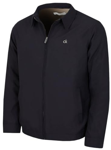 Calvin Klein Uomo Hawkins Giacca Bomber - Blu navy - L