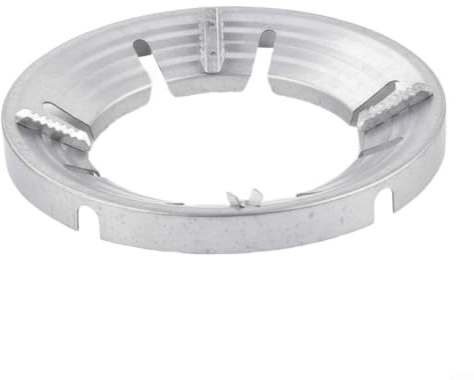 GLFLOW Support coupe-vent antidérapant pour cuisinière à gaz avec isolation thermique pour wok stable et efficacité de cuisson améliorée (A)