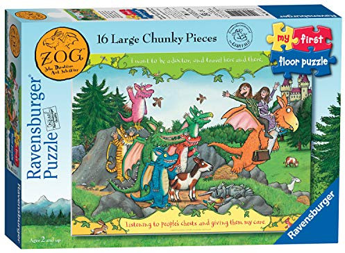 Ravensburger Zog - My First Floor Puzzle - 16-teiliges Puzzle für Kinder - pädagogisches Kleinkindspielzeug ab 24 Monaten (2 Jahre)