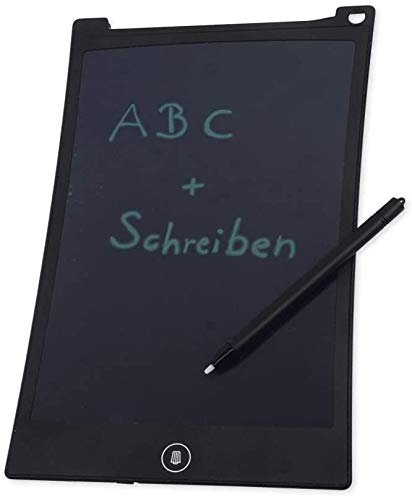 TimeTEX Digitale Schiefertafel SD - innovative und tolle Lösung für Schreib-, Rechen- und Schwungübungen - sofort einsatzbereit, keine App oder Software erforderlich - Maße: ca. 26,5 x 17 cm - 84001