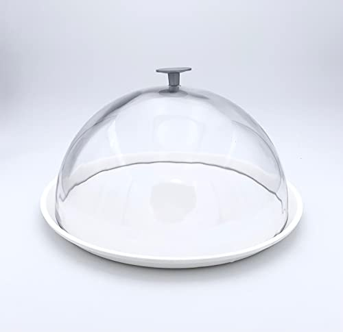 MC Ristorazione - Porta brioches - Porta torte con campana per dolci in Plastica - Made in Italy