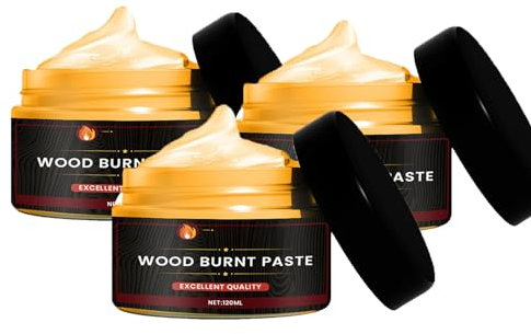 tongfeng Pasta de combustión de madera, gel de pasta de combustión, fácil de aplicar, gel para quemar madera, pasta de combustión fácil de aplicar para manualidades de adera