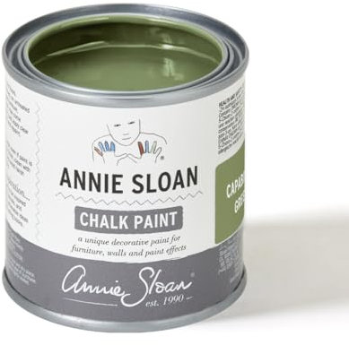 Priory Polishes Annie Sloan Capability Green Chalk Paint (120ml)