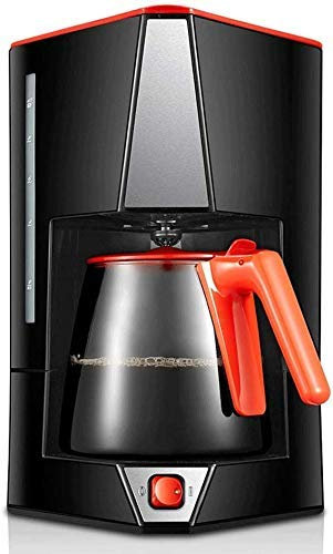 Machine à café, machine à café filtre 1,5 L, cafetière 600 W compatible avec café instantané, expresso, macchiato plus, protection contre l'ébullition à sec, fonction anti-goutte, fonction d'arrêt aut