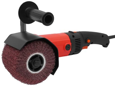 Polisseuse professionnelle - Ponceuse électrique avec 100 à 3000 tr/min et 6 vitesses - Polisseuse rotative haute performance pour voiture/métal/bois