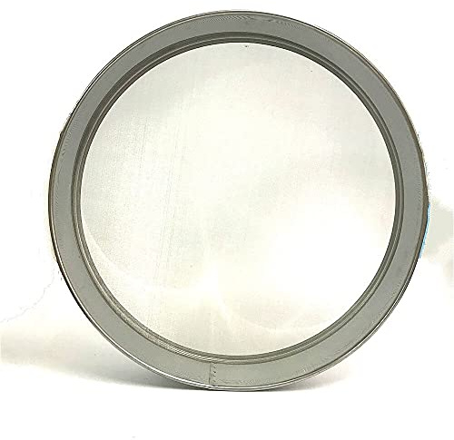 Labsikt Labsikt i rostfritt stål 30 cm diameter 7 cm höjd 12-200 mesh kromram(50 mesh)