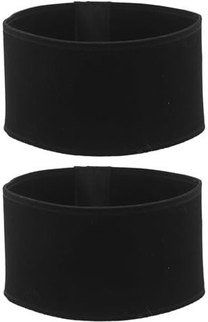 UKCOCO Fundas para Botas de Patinaje Artístico y Hockey Negro Talla M, Protector de Patines de Hielo Elástico Resistente al Agua y Polvo, Cubiertas Ligeras para Accesorios de Skate, Uso