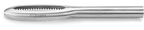 3 CLAVELES 00625-écailleur à Poissons Professionnel à Poisson INOX Citronier 27 cm