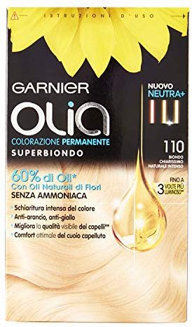 Coloración permanente y decoloración Garnier Olia 110 Biondo Chiarissimo