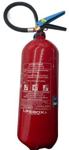 Lifebox ext06e estintore a acqua 6 L + ADDITIVO