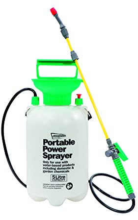 Streetwize - Portable Power Washer - 5L - Ideal For Cleaning: Cars, Vans, 4x4, Caravans and Gardening