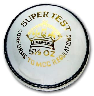 Cricketball, Leder, Weiß