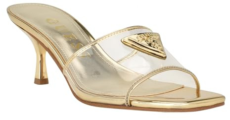 GUESS Femme Lusie Sandale à Talon, Gold 710, 41 EU