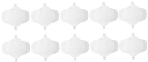 Vaguelly Assorbente Mestruale in Cotone Riutilizzabile 10 Pz Traspirante per Quotidiana