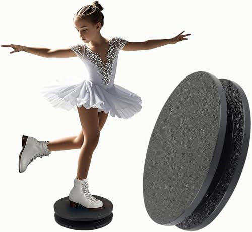 ＴＩＺＹＦＦ Eiskunstlauf Spinner - Trainingshilfe für Eisläufer, Gymnastik, Tanz und Ballett Pirouette Metall Eight Spin Trainer.