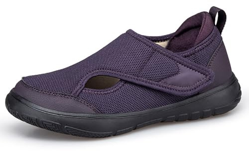 Zapatillas Diabéticos Hombre Mujer Extra Anchas | Ligeras, Ortopédica, Sandalias de rehabilitación, Artritis Edema, Ajustables