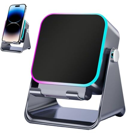 Induktion Telefon Högtalare - Hopfällbar Ljudstation med 10 W | Kontor Resa Jul Födelsedag Män Kvinnor Pojke