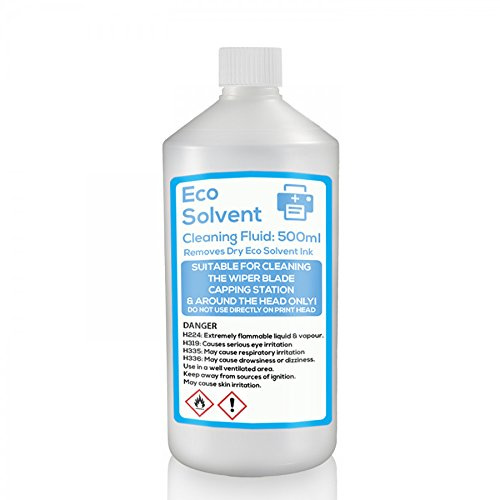 Eco Líquido de limpieza disolvente limpiador de, Roland, Mimaki, DX4, DX5 750 ml botella