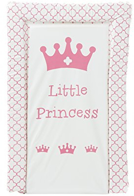 Obaby Changing Mat, Little Princess Soft Cushioned Baby Changing Pad with Waterproof Wipe Clean Surface for Nursery Use