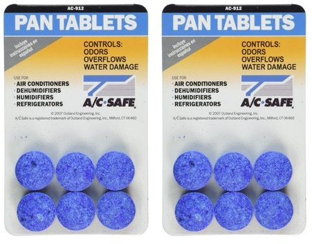 Outland - Pastillas limpiadoras de aire acondicionado (paquete de 2)