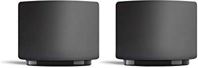 Fellow Monty | Tasses à espresso pour latte art | Petite demitasse en céramique à double paroi | Noir mat avec base en graphite | Tasse de 90 ml (lot de 2)