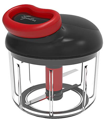 Lagostina Manueller Zerkleinerer in 5 Sekunden, 900 ml, Kunststoff und Stahl