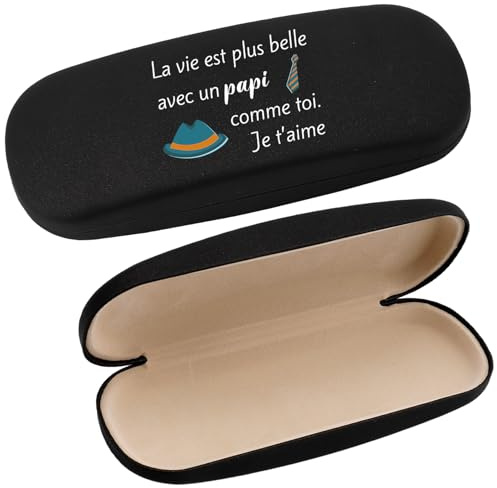 Twidels Cadeau Papy Noel Cadeau Papi Cadeau Anniversaire Papi Etui Lunettes Cadeau Grand Pere Cadeau Pour Papi Cadeaux De Grand-Père Idee Cadeau Papi Cadeau Fete Des Grand Pere Cadeau Fete Des Papy