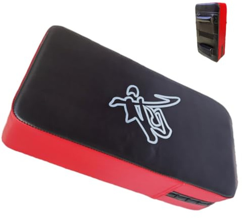 GALPADA Bouclier de Frappe Épais pour Boxe et Arts Martiaux Protection et Plaque Pied Pad Entraînement Résistant pour Sparring et Kickboxing