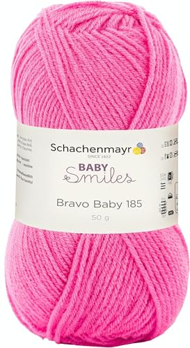Schachenmayr Baby Smiles Bravo Baby 185 9801212-01036 pink Handstrickgarn, Häkelgarn, Babygarn