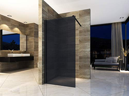 ALONI Walk In Dusche begehbare Duschwand, 80x200 cm