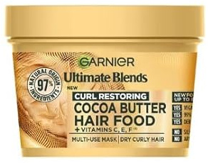 Garnier FRUCTIS HAIR FOOD Cocoa Smörmask 390 ml